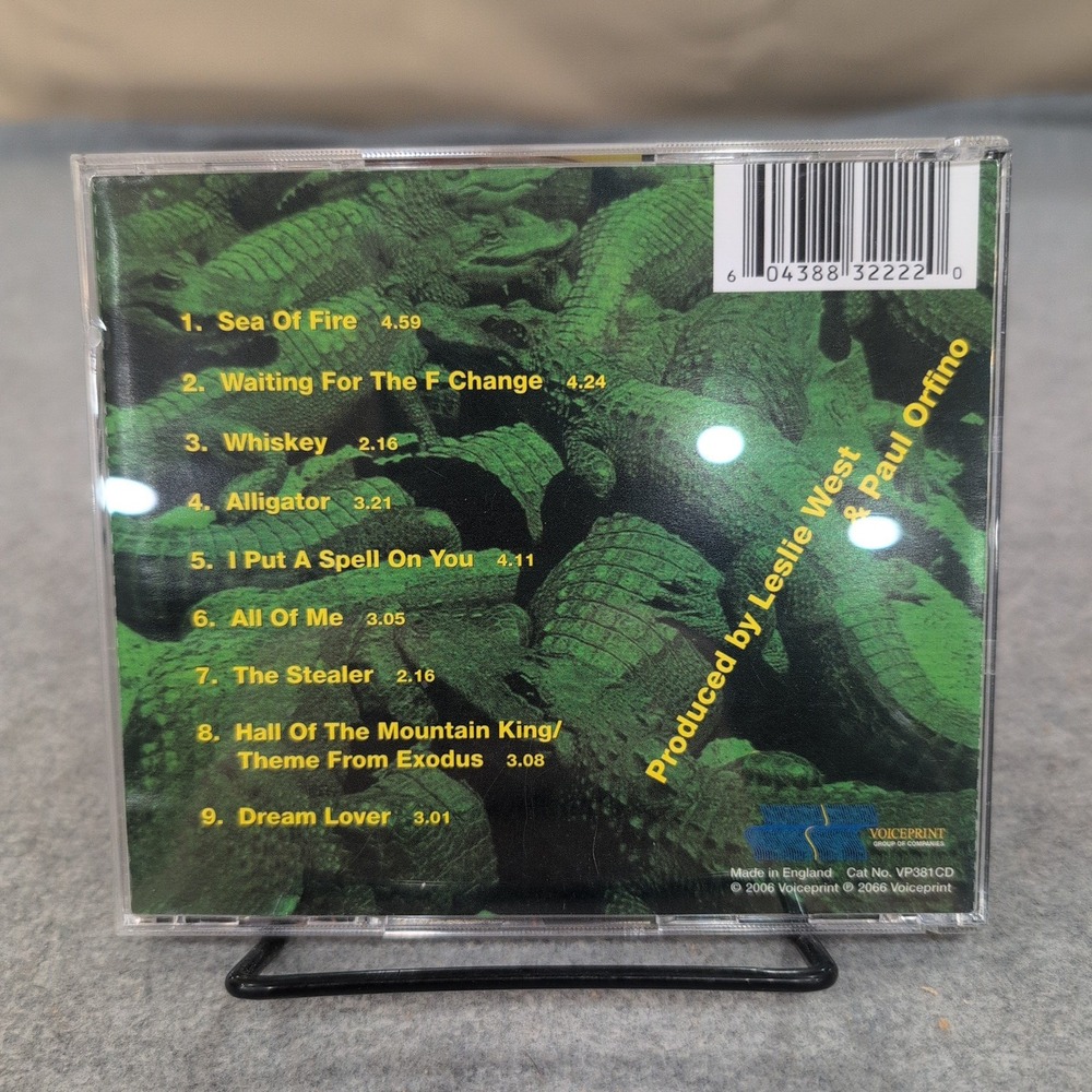 Leslie West Alligator CD 2006 Voiceprint VP381CD Blues Rock Mountain‎ Guitarist - Picture 2 of 2